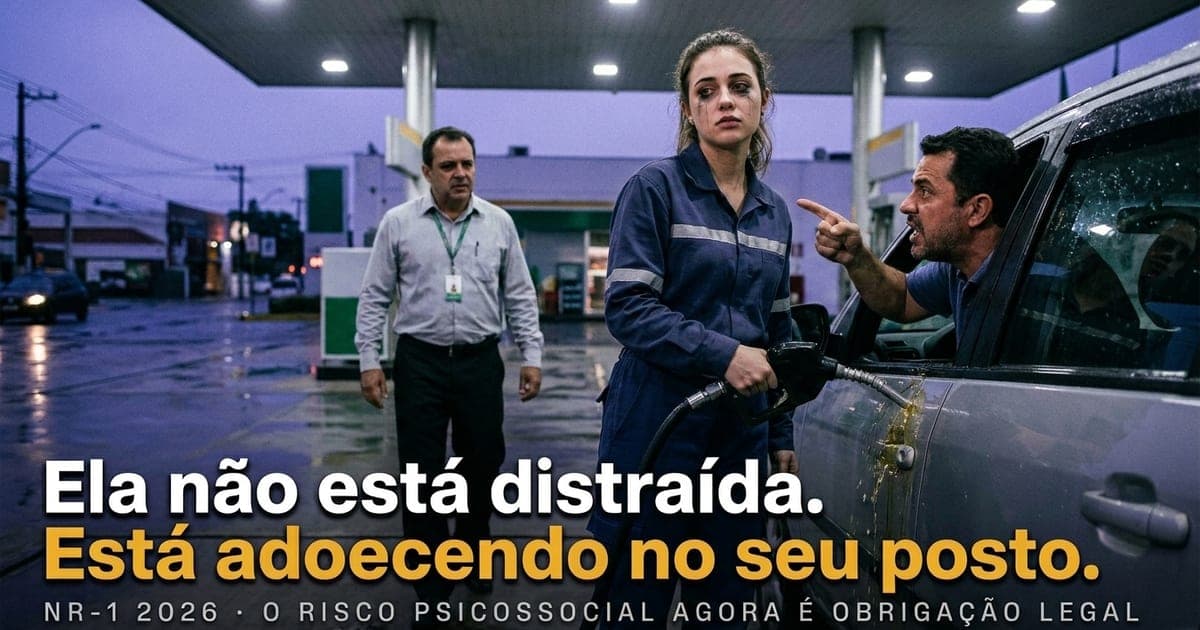 NR-1 em postos de combustível: o setor mais exposto da fiscalização de 2026